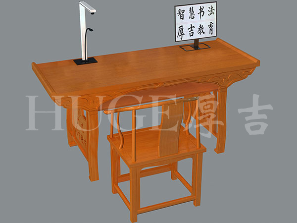 新款教师书法桌椅